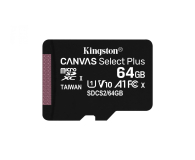 Kingston 64GB micSDXC Canvas Select Plus Class 10 UHS-I/U1 - 1349731 - zdjęcie 1